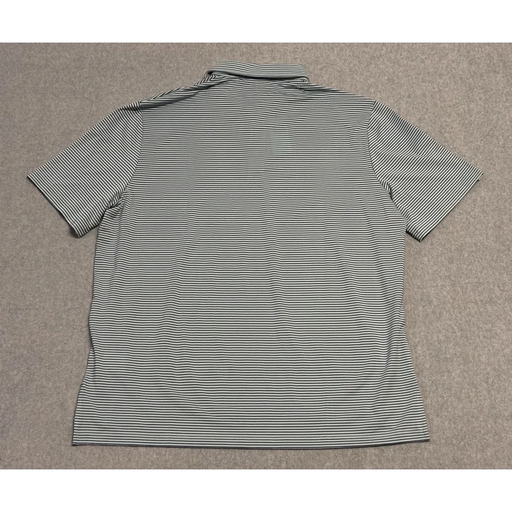 RLX‎ Ralph Lauren 3/15 Striped Golf Polo Shirt Men's Size XL New